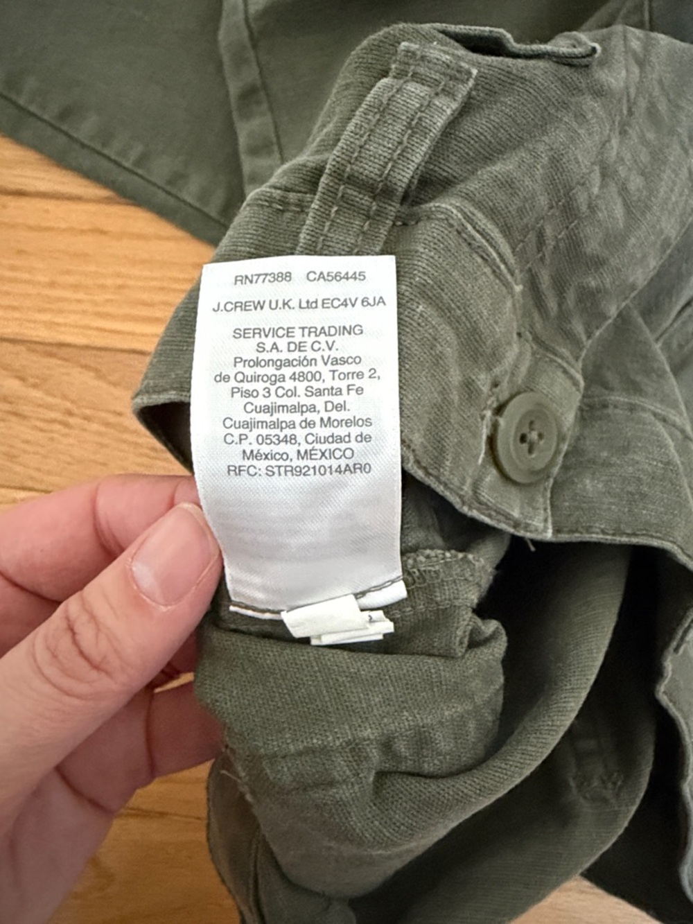 Jcrew Women's Dark Green Casual Capris - Picture 5 of 10